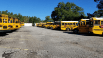 Pickens County School Bus Parking Lot